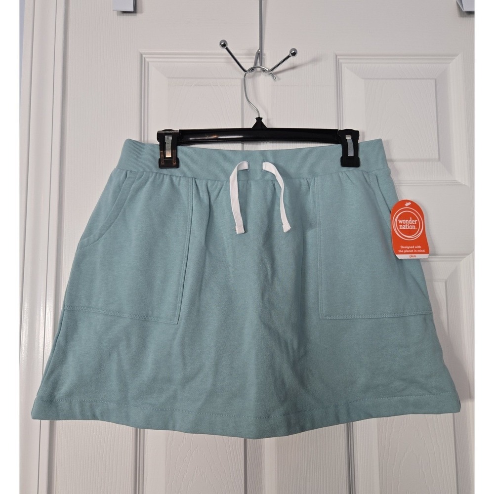 Wonder Nation Girls Brand New Scort Size XL (14/16). Teal green